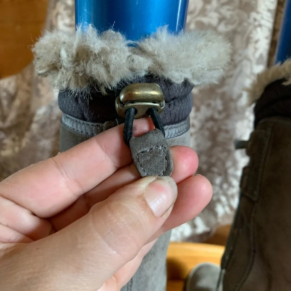 Sorel Women's Tivoli III High winter boots Quarry/Cloud Grey Size 8 Waterproof - Picture 6 of 10